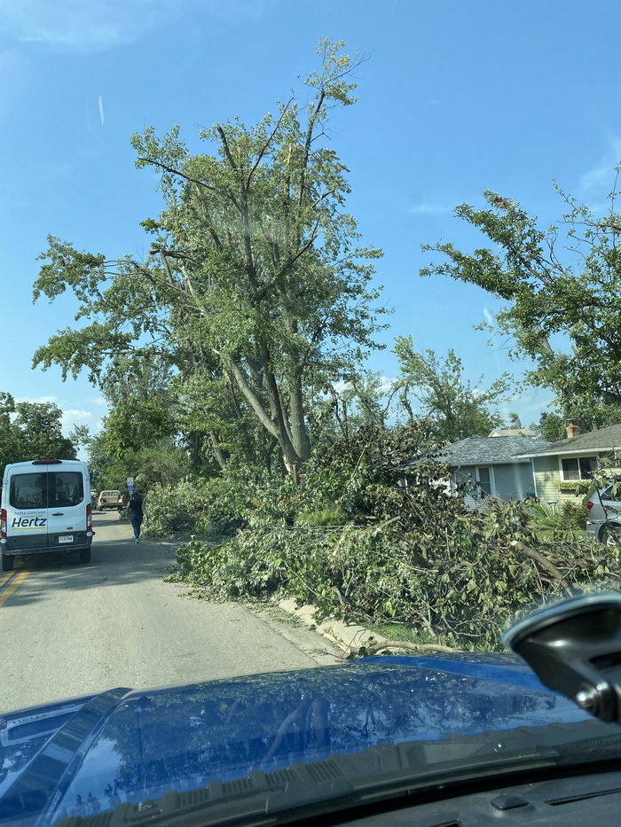Armada - July 2021 Tornado Damage (newer photo)